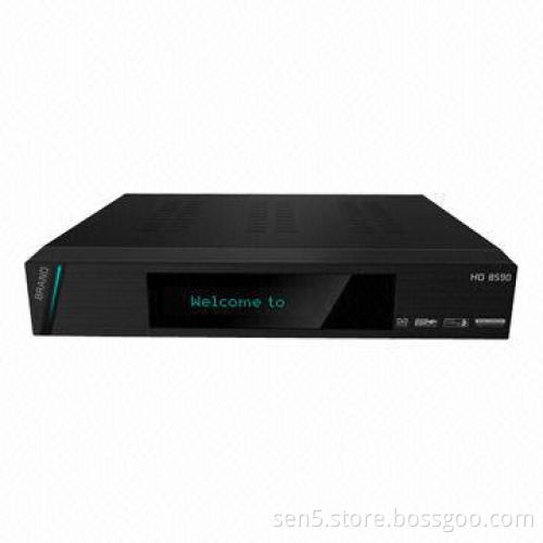 DVB-S2 + T/T2/ISDB-T Receiver, Android TV Boxes + Linux, 1CA/1CI/3USB/Ethernet/Wi-Fi/SD Card/3D